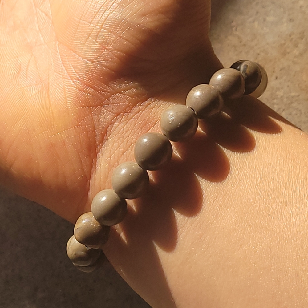 🤍3/$30 Rhodocrosite & Rose Quartz Stone Bracelet - Picture 6 of 6
